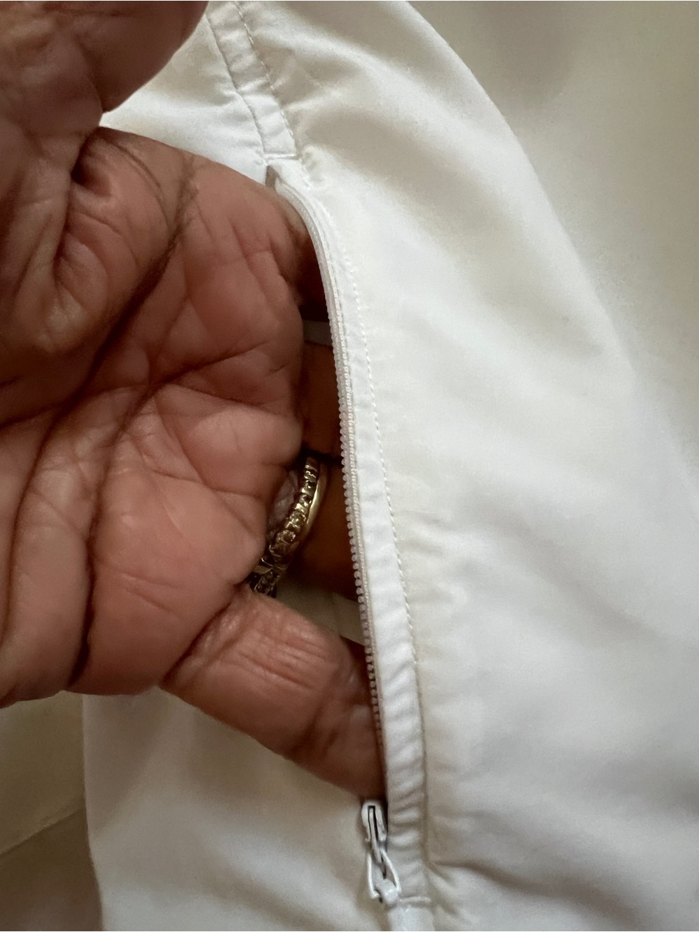 The North Face VaporWick White Button Front Performance Hiking Shirt Gorpcore - Picture 8 of 10